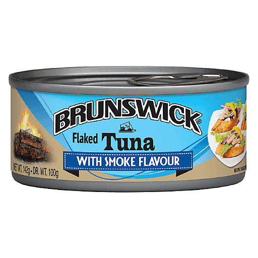 Brunswick Tuna Flaked with Smoke Flavor 142g