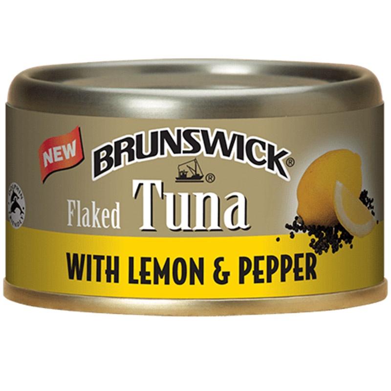 Brunswick Tuna Flaked Lemon Pepper 85g