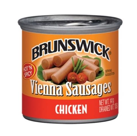 Brunswick Vienna Sausages Chicken Hot & Spicy 141g