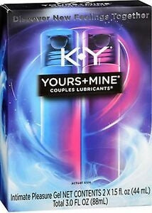 K-Y Lubricating Couples 2x1.5oz