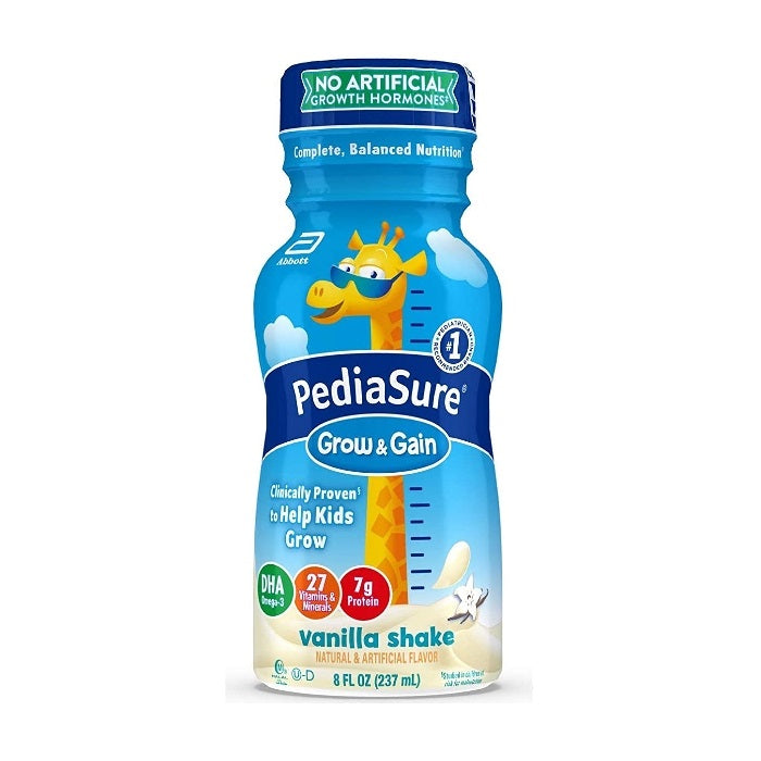 Pediasure G & G Vanilla Shake 8oz