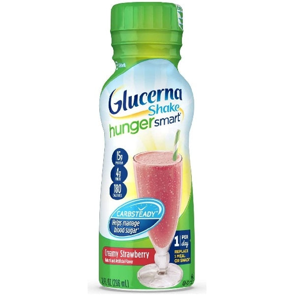 Glucerna Hunger Smart Shake Creamy Strawberry 10oz