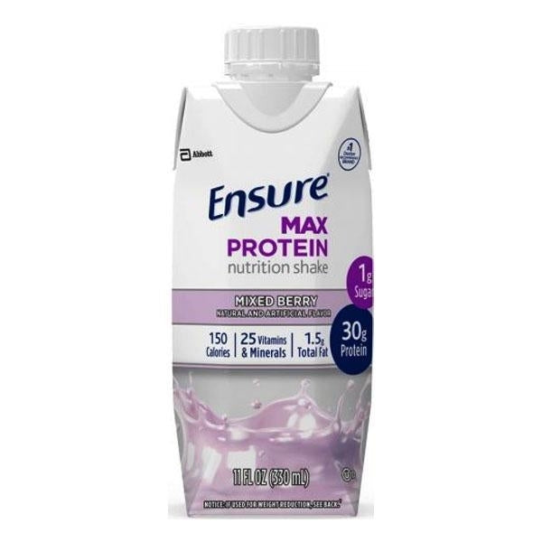 Ensure Max Protein Shake Mix Berry 11oz