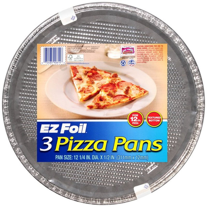 Hefty Ez Foil Pizza Pans 3's
