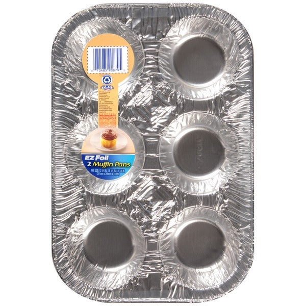 Hefty Ez Foil Muffin Pans 2's