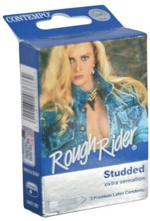 Rough Rider Condoms flat pack 3's