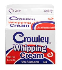 Crowley Whipping Cream 236ml