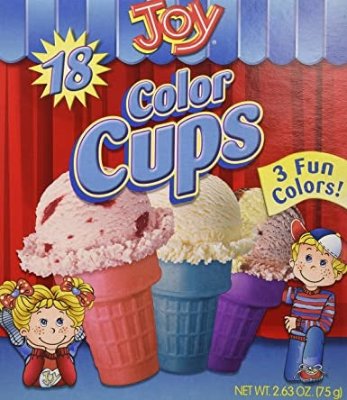 Joy Color Cups 18 Count 2.63oz #1218