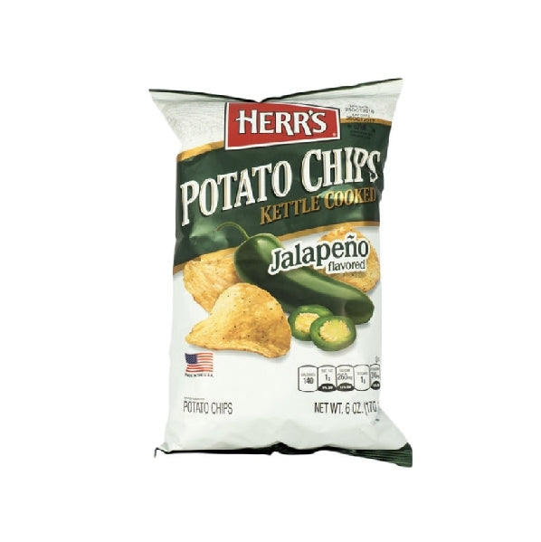 Herrs Chips Kettle Jalapeno 6oz