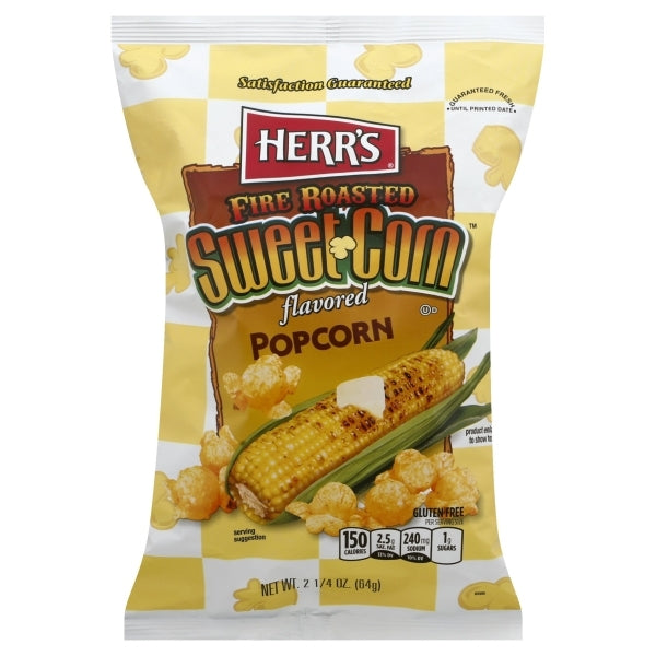 Herrs Popcorn Sweet Fire Roasted 2.75oz