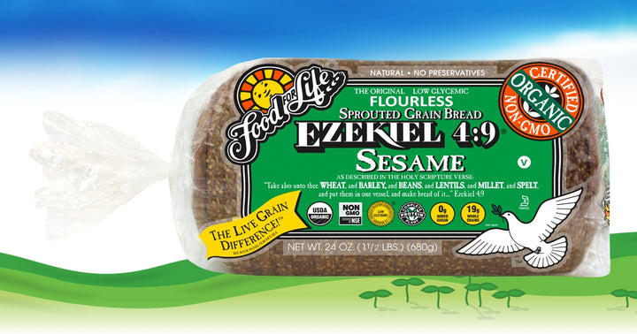 Food For Life Ezekiel 4:9 Bread Sesame