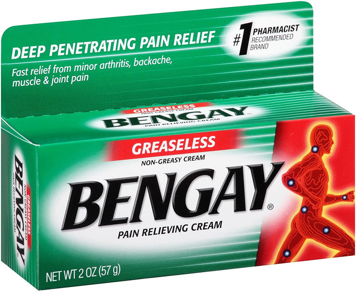 Ben Gay Pain Relieving Crm Greaseless 2z