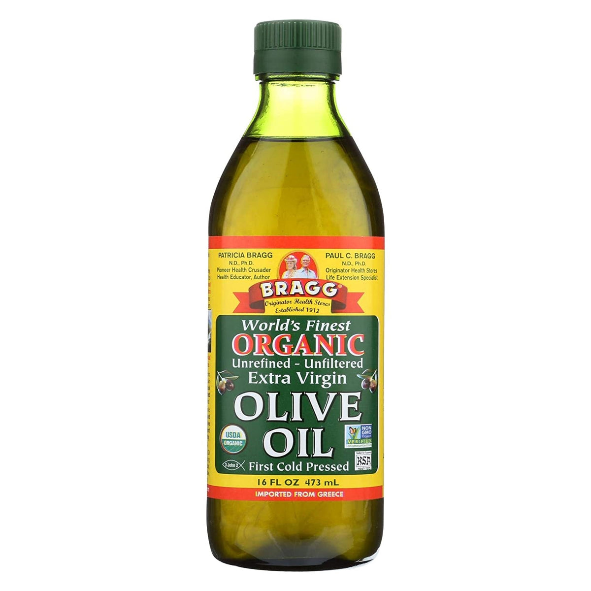 Bragg Olive Oil Organic ExtraVirgin 16oz