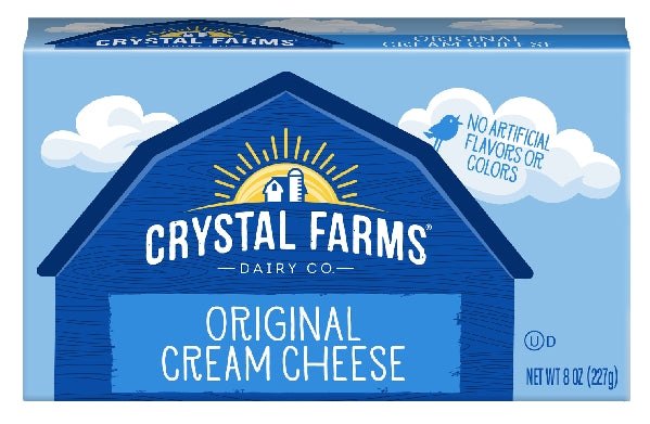 Crystal Farms Boxed Cream Cheese 8oz