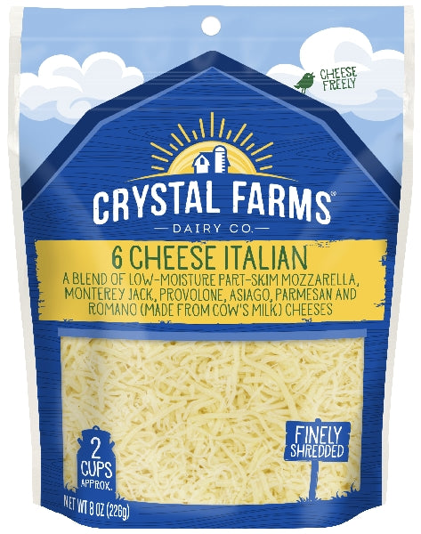 CF 6 Cheese Italian Shred 8oz