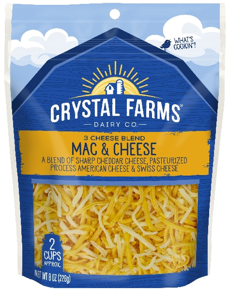 Crystal Farms Mac & Cheese Blend 8 oz