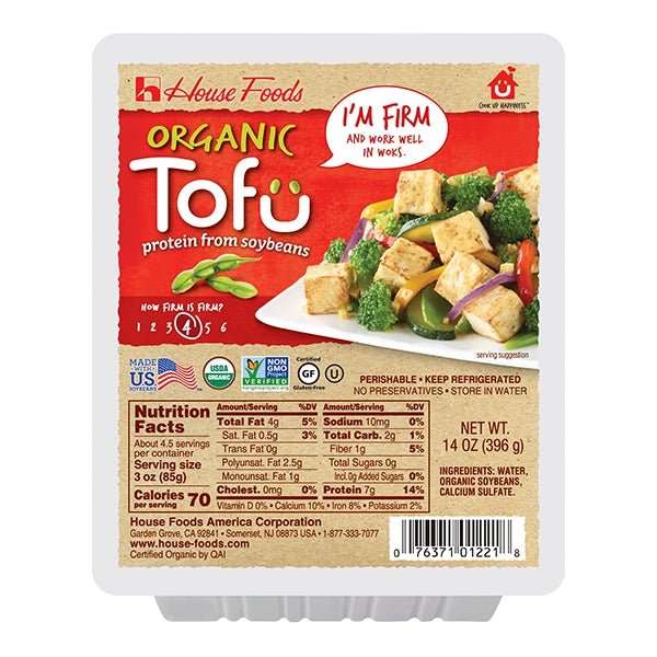 House Foods Organic Tofu Firm 14oz