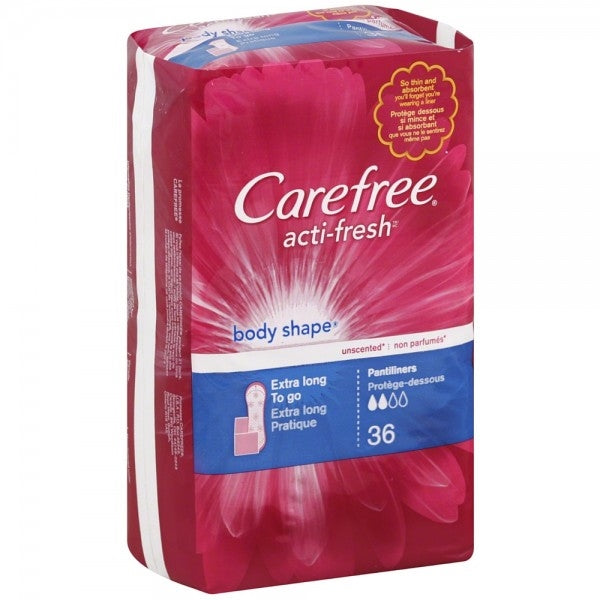 Carefree Pantyliner B S Ex Long ToGo 36