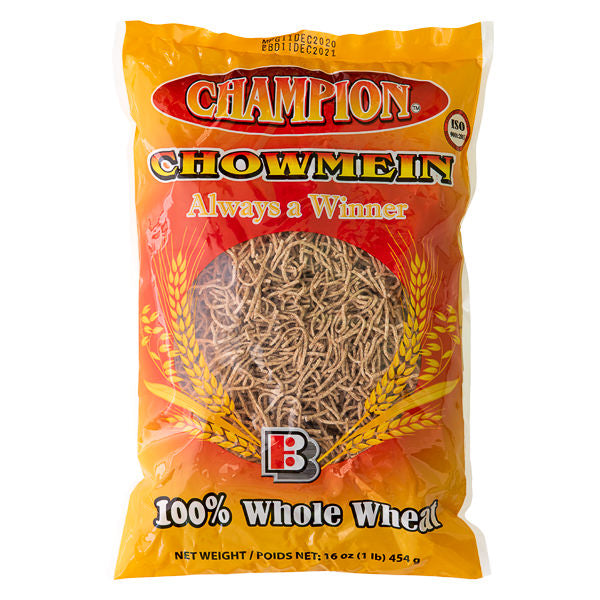 Champion Pasta Chowmein Wholewheat 454g