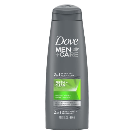 Dove Shampoo Men Fresh Clean 2in1 12oz