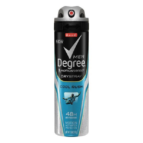 Degree Dry Spray Cool Rush Men 3.8oz