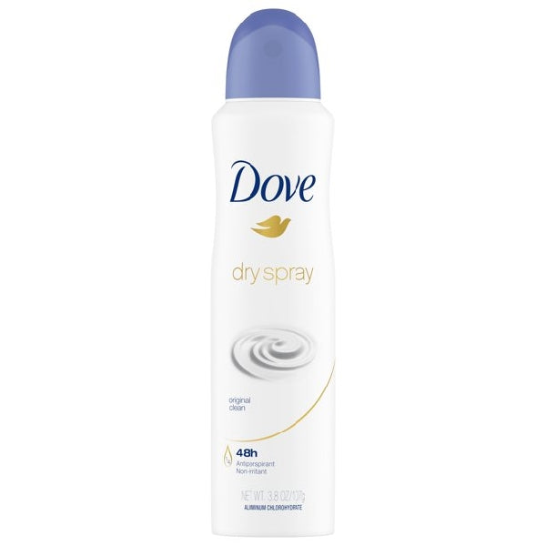 Dove Deo Dry Spray Original Clean 3.8oz
