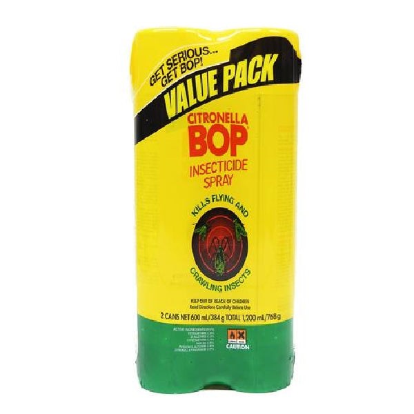 Bop Insecticide Citronella Spray 2x600ml