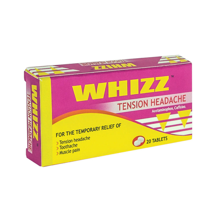 GPC Tablets Whizz Tension Headache 20's