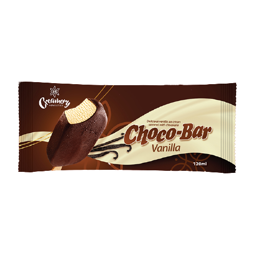 Creamery Chocobar Vanilla 120ml
