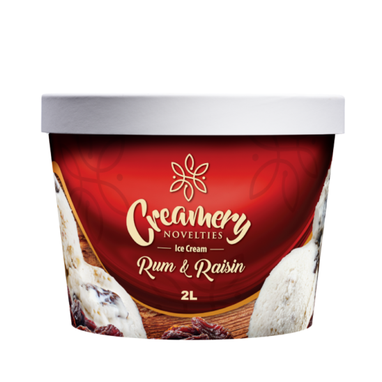 Creamery Ice Cream Rum & Raisin