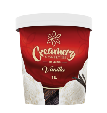 Creamery Ice Cream Vanilla 1L