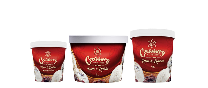 Creamery Ice CreamRum&Raisin 1Lt