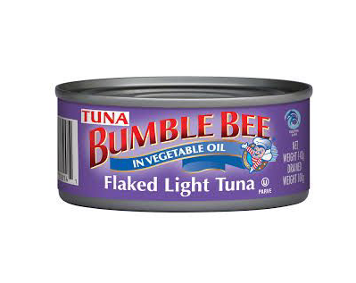 Bumble Bee Flaked Light Tuna in Veg Oil 5oz