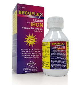 Becoplex Liquid w Iron 125ml