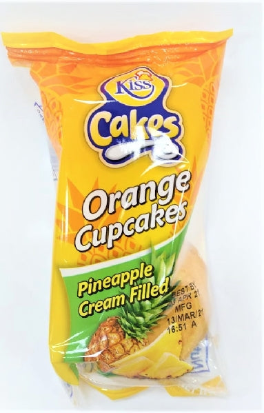 Kiss Cakes Orange Pineapple Filled 60g