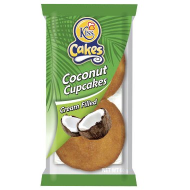 Kiss Cakes Coconut 60g