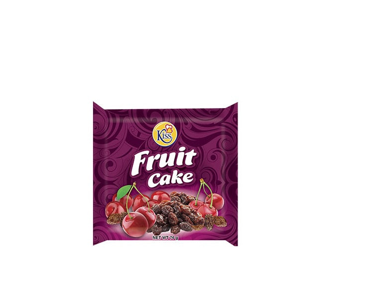 KISS Fruit Cake Slice 76G