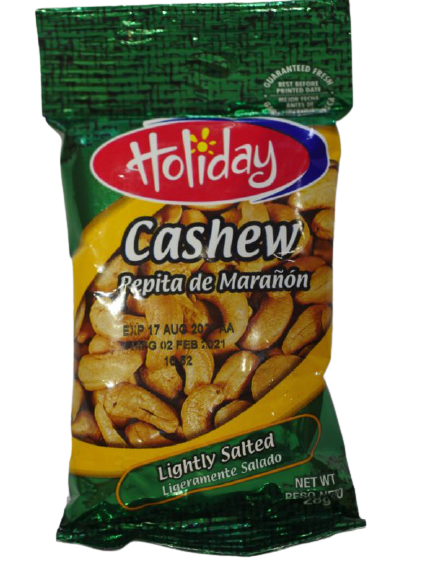 Holiday Foods Cashew Nuts 30g