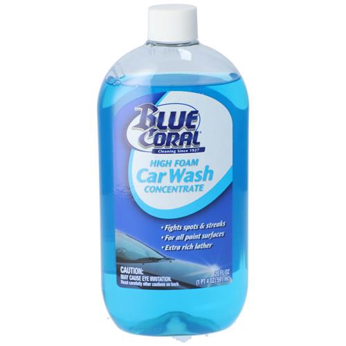 BLUE CORAL Hi Foam Car Wash Concentrate 20FL OZ 591ML