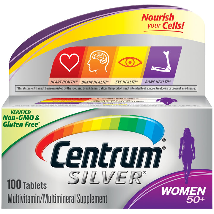 Centrum Tablets Silver Women 50+ 100's