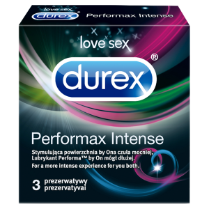 Durex Condoms Performax Intense 3's