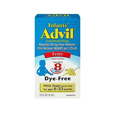 Advil Drops Infant With Grape 15ml