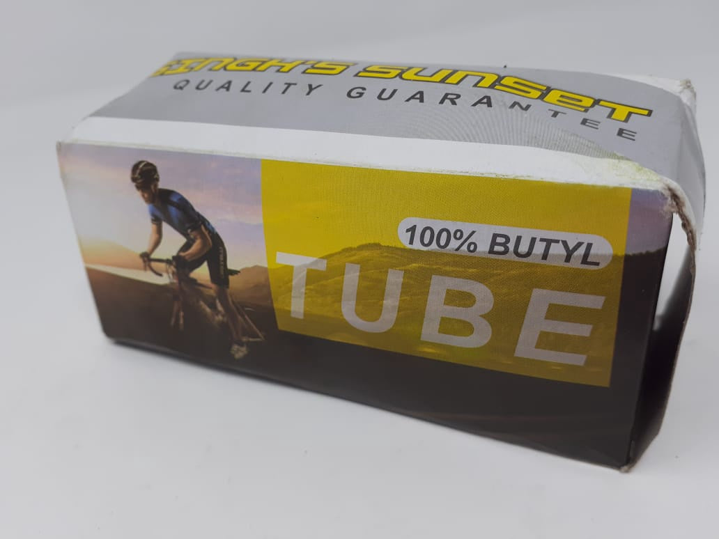 SINGH'S SUNSET Bicycle Tube 16" 16X1.95 / 2.125 A/V 100% Butyl Singh Sunset
