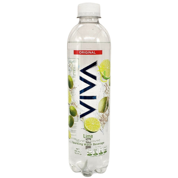 VIVA Lime Sparkling Water 16.9FL OZ 500ML