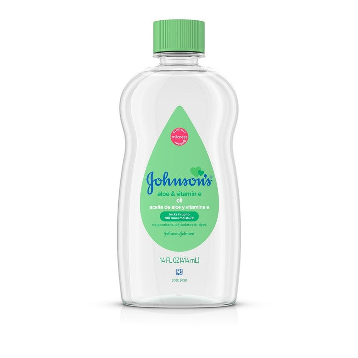 JNJ Baby Oil Aloe and Vitamin E 14oz