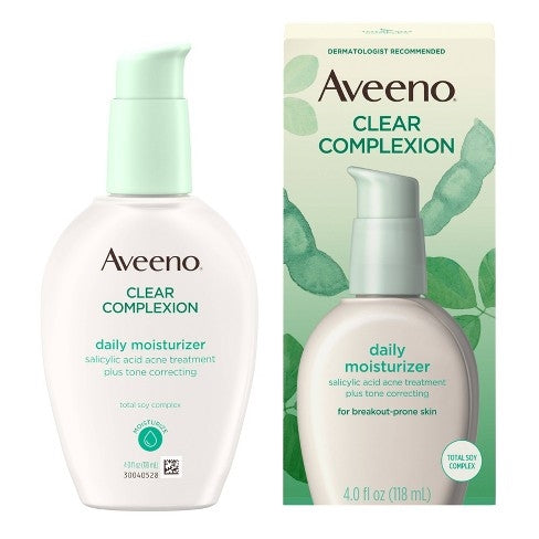 Aveeno Moisturizer Clr Complexition 4oz