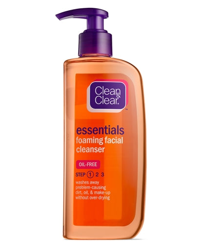 JNJ Cln&Clr Face Foam Cleanser Oil Fr 8z