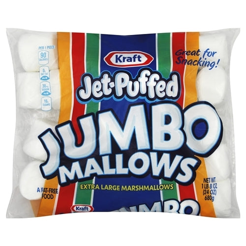 Kraft Jet Puffed Sberry Mallows 24oz
