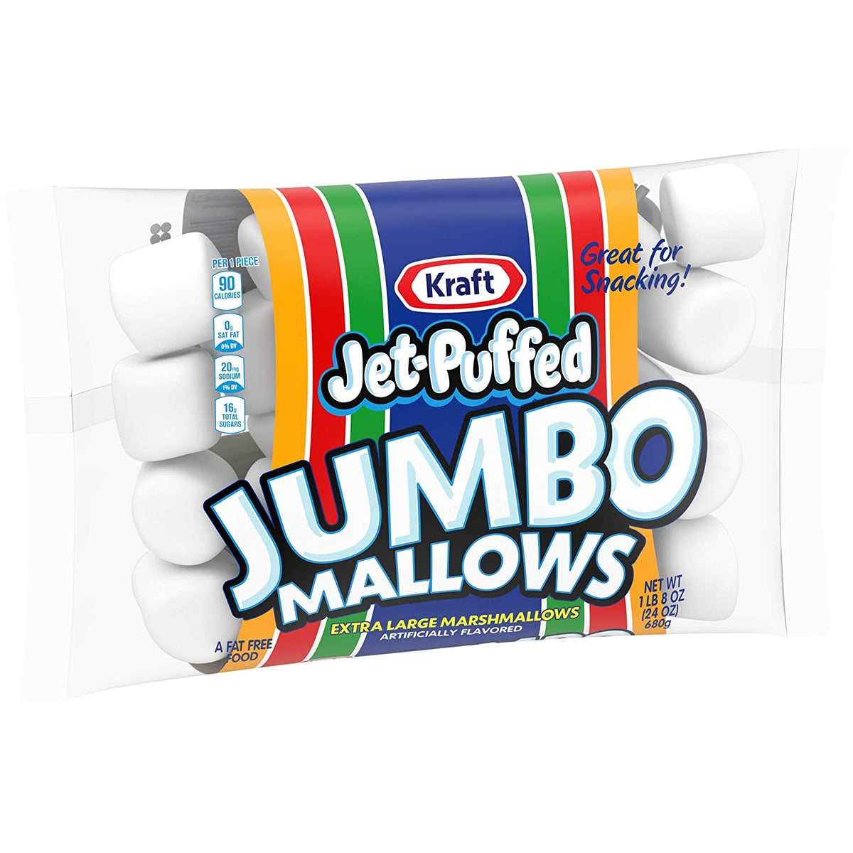 Kraft Jet Puffed Jumbo Mallows 24oz