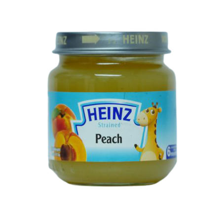 Heinz Baby Dessert Strained Peach 4oz